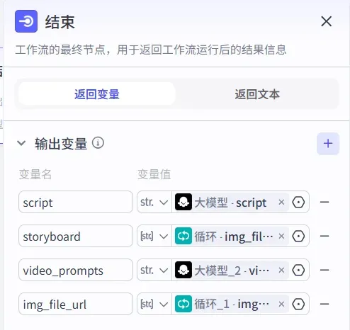 结束节点