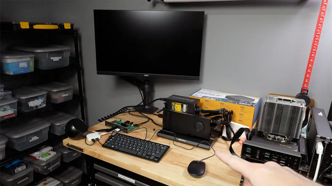 Pi CM5 with Nvidia A4000 with blank screen