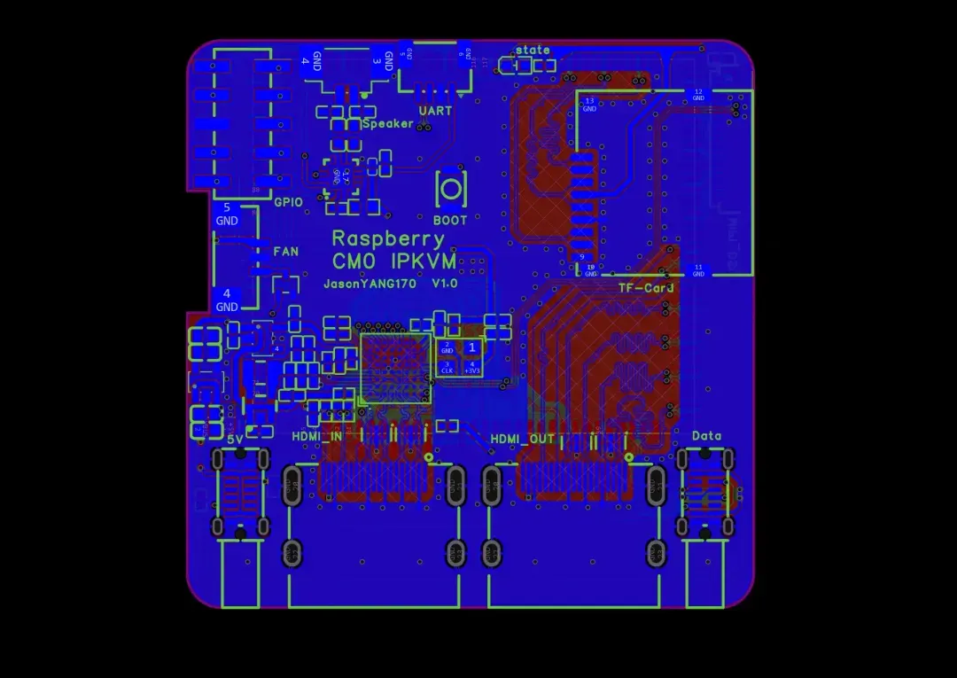 PCB渲染图