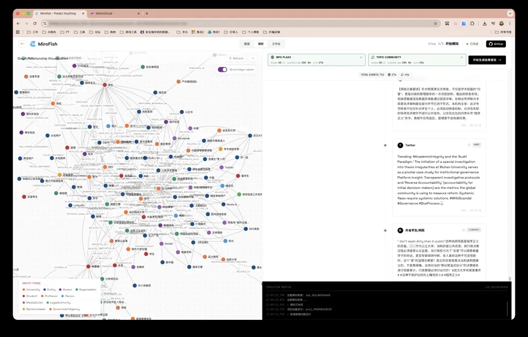 官方演示界面示例
