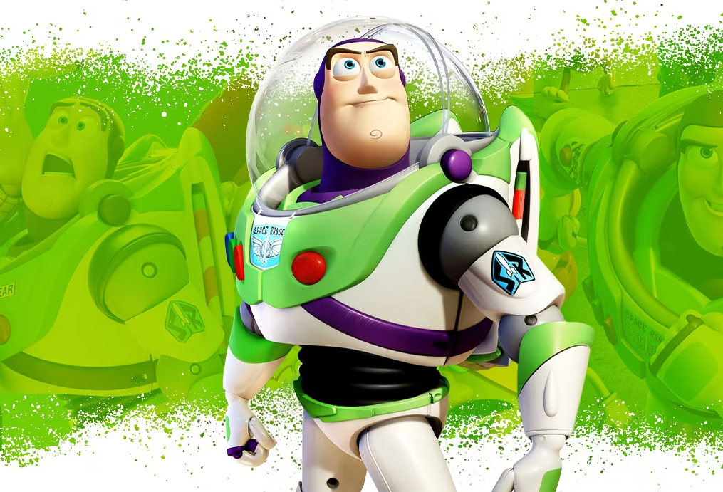 What are the 10 phrases built into the Buzz Lightyear toy?